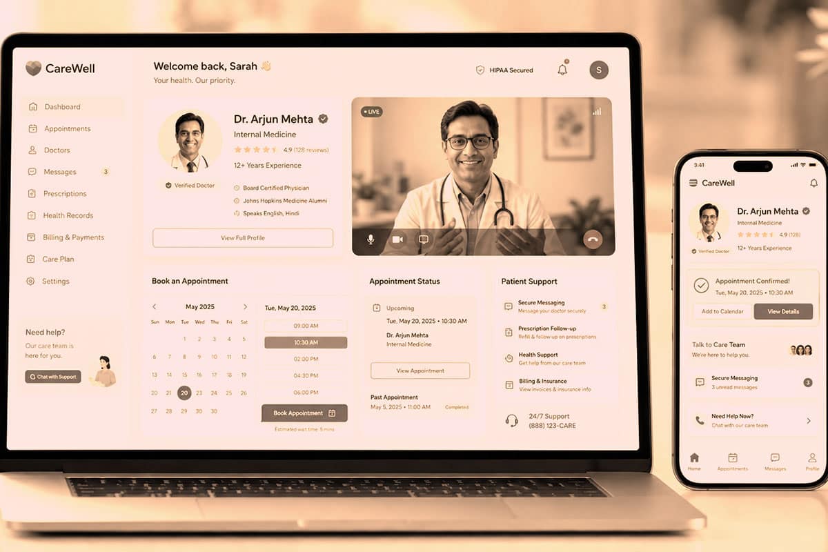 Telemedicine Website Egypt: Build Patient Trust