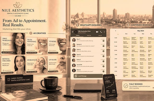 Dental & Aesthetic Clinic Ads Egypt: Get More Bookings